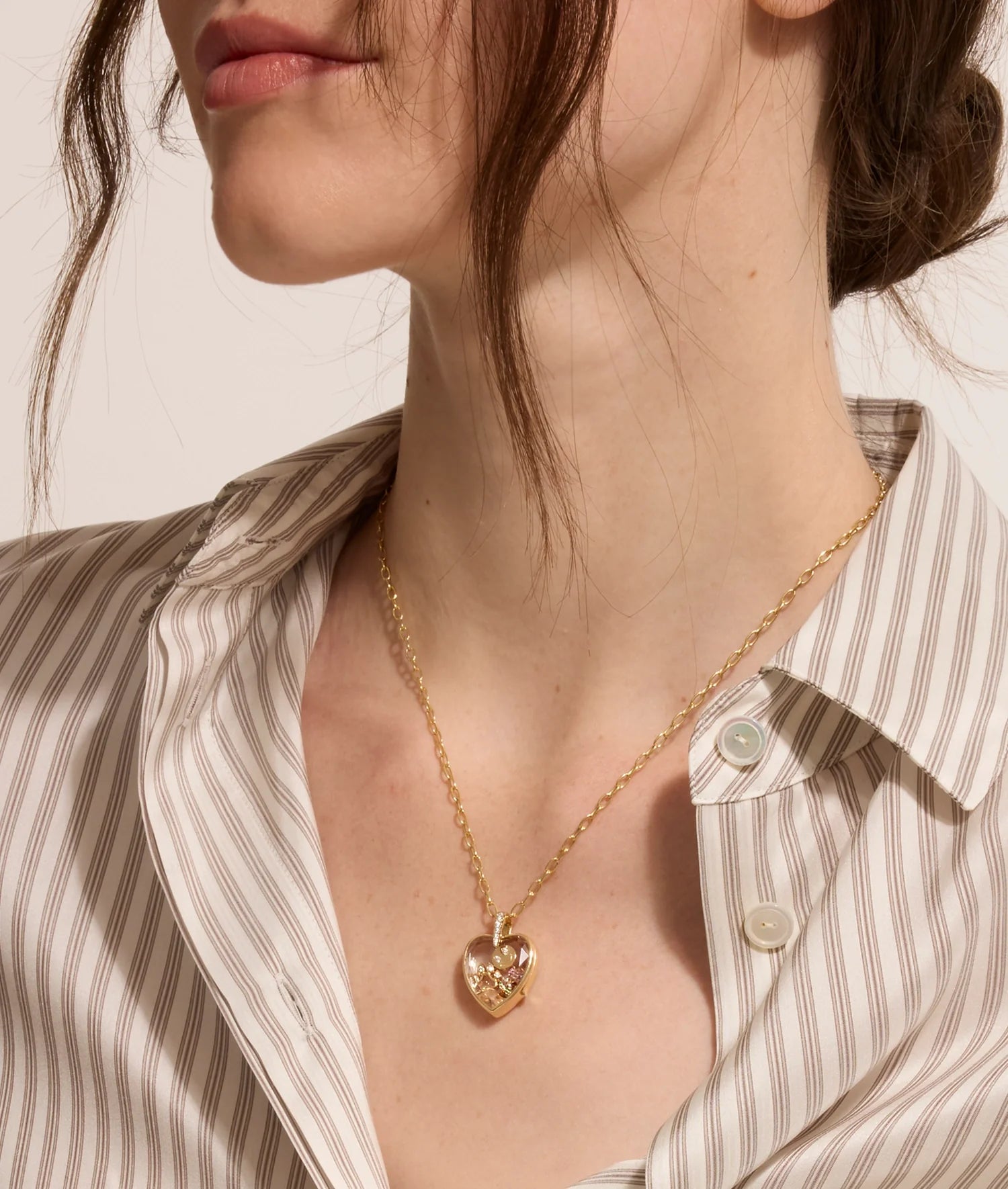 Kalp Kolye Başlığı