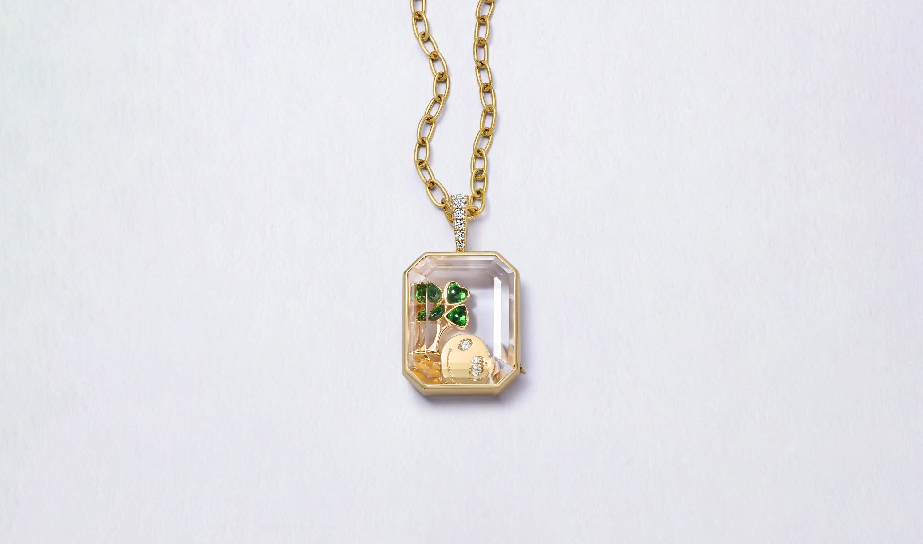 Pırlanta Kolye Başlığı